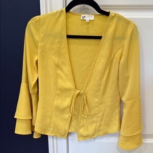 By The Way Sunny Yellow Top